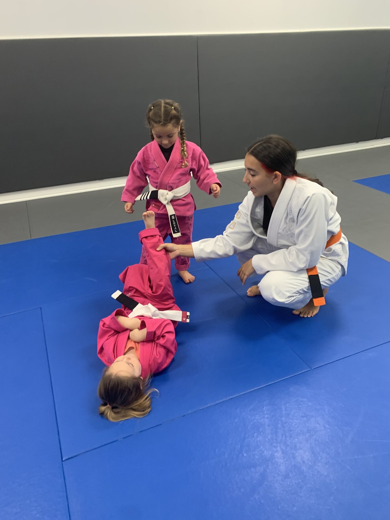 Kids 1 class (ages 3–5) at Elementum Jiu Jitsu Oviedo